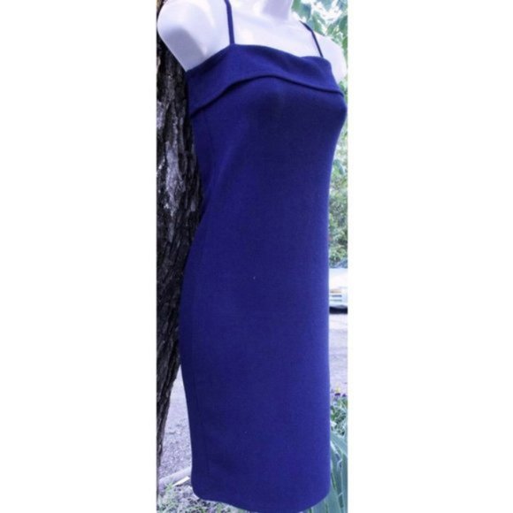 MINKPINK - Navy Blue, Body Hugging Dress - Picture 1 of 4